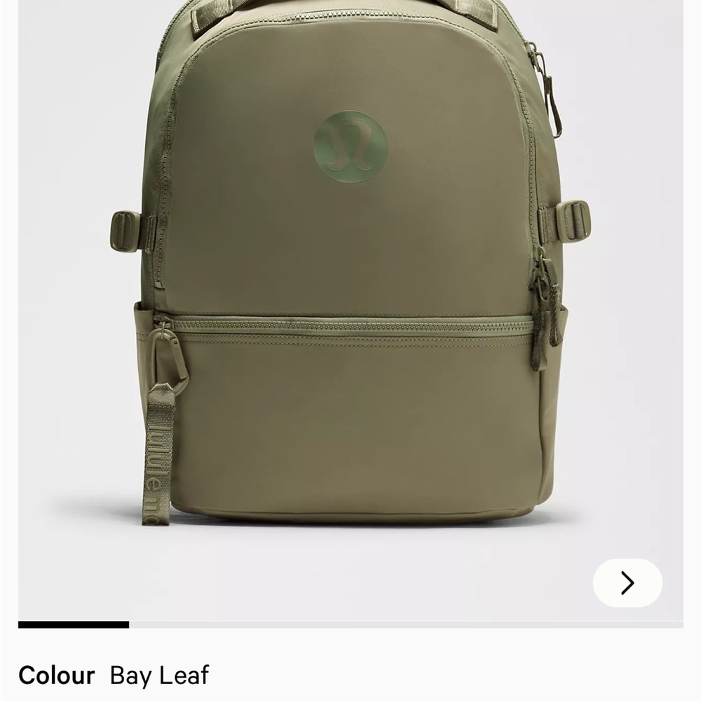 Lululemon New Crew Bay Leaf Backpack 22L, NWT